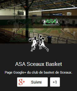 Asa Sceaux Basket est sur Google+